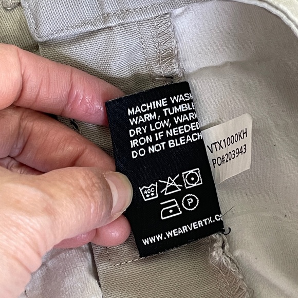 Vertx Cargo Tactical Pants Men's 38x36 Beige Utility Work Hiking - Picture 10 of 15